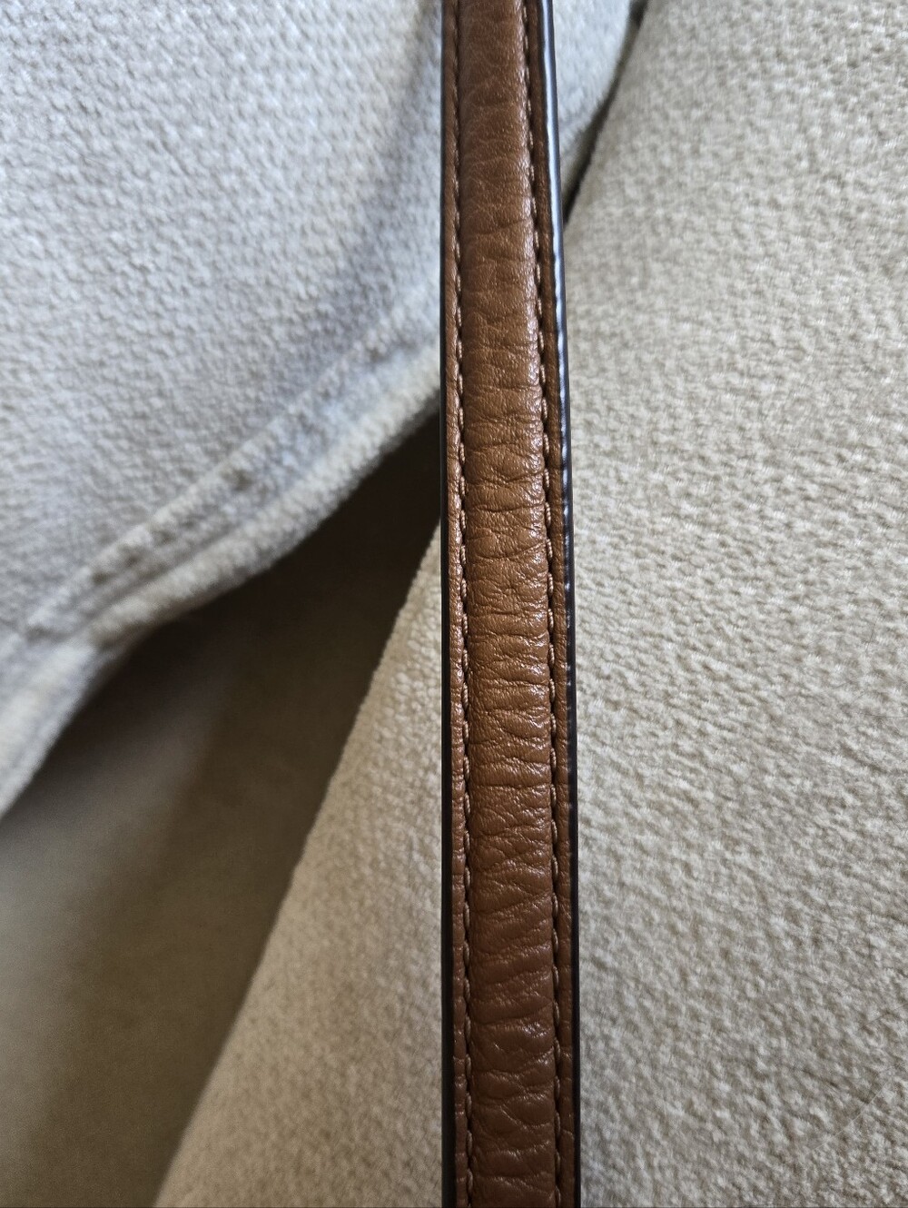 Kate Spade Brown Pebbled Leather Crossbody with Gold Logo - Picture 13 of 14